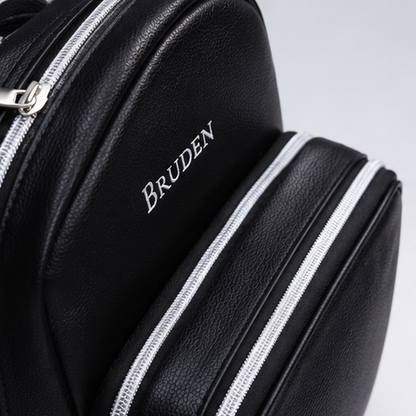 Jet Black Fanny Backpack