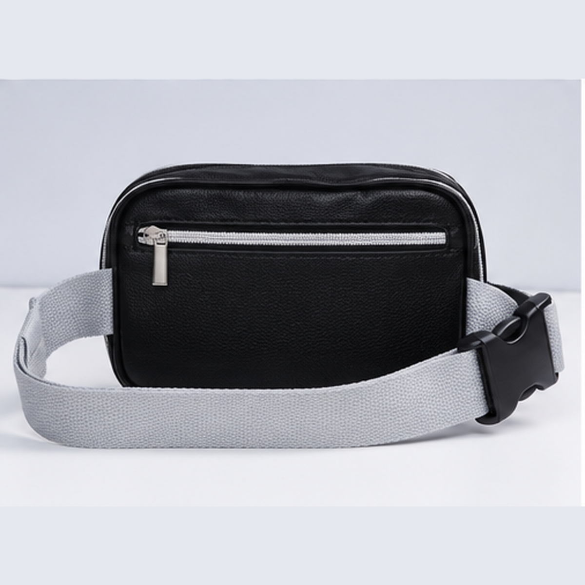 Jet Black Fanny Backpack