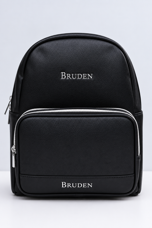 Jet Black Fanny Backpack