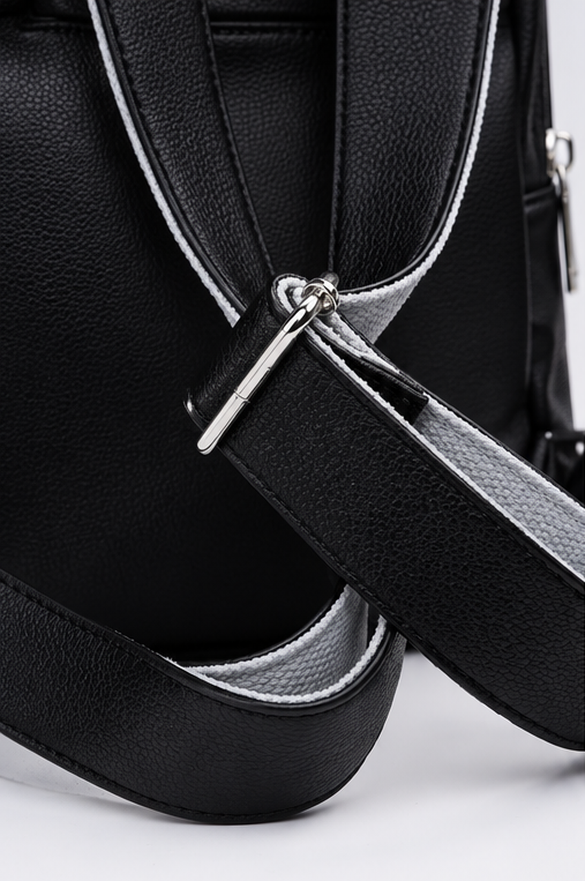 Jet Black Fanny Backpack